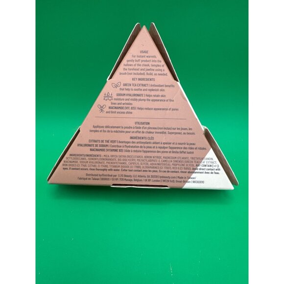 Hys Beauty No Limits Matte Bronzer Light Motivate 0.23 Oz Triangle Compact - Picture 2 of 5